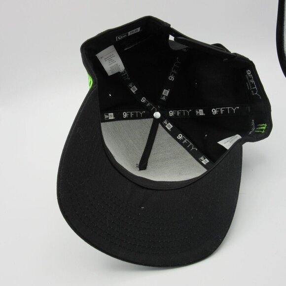 Monster Energy Mutant Black Snapback Hat New Era 9Fifty Adjustable Adult Origina - Picture 3 of 6